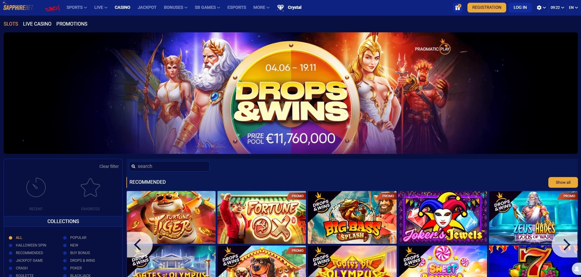 SapphireBet Casino
